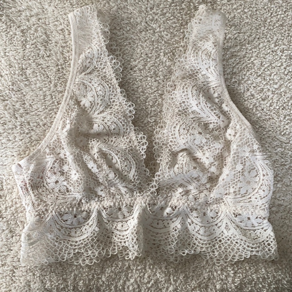 VS Lace Bralette Small
